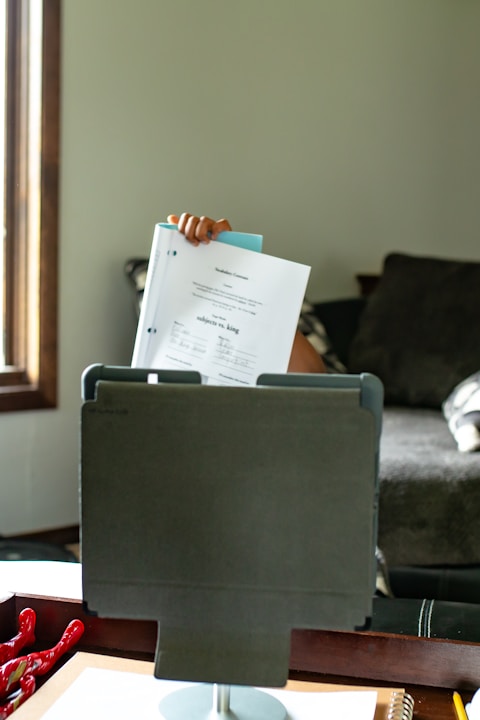 Student writing